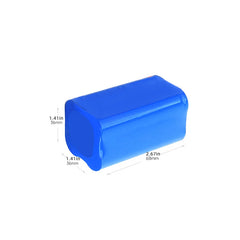 Rechargeable 14.8V 18650 Li-ion Battery Pack (4S1P, 2600–3200mAh) with Built-in PCM Protection, Multiple Connector Options