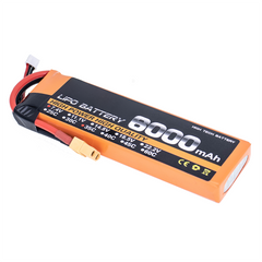 22.2V 6S LiPo Battery – 40C/60C/90C High Discharge for FPV Racing Drone, RC Quadcopter, UAV