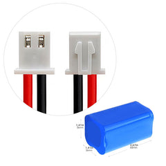 Rechargeable 14.8V 18650 Li-ion Battery Pack (4S1P, 2600–3200mAh) with Built-in PCM Protection, Multiple Connector Options