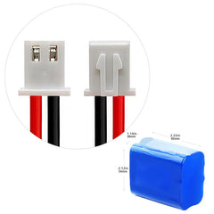 11.1V 18650 3S2P 6400Mah 18650 Lithium Ion Li-ion Rechargeable Battery pack