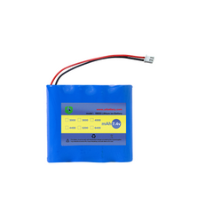 7.4V 2S2P Li-Ion Battery Pack 18650 Rechargeable Replacement Battery