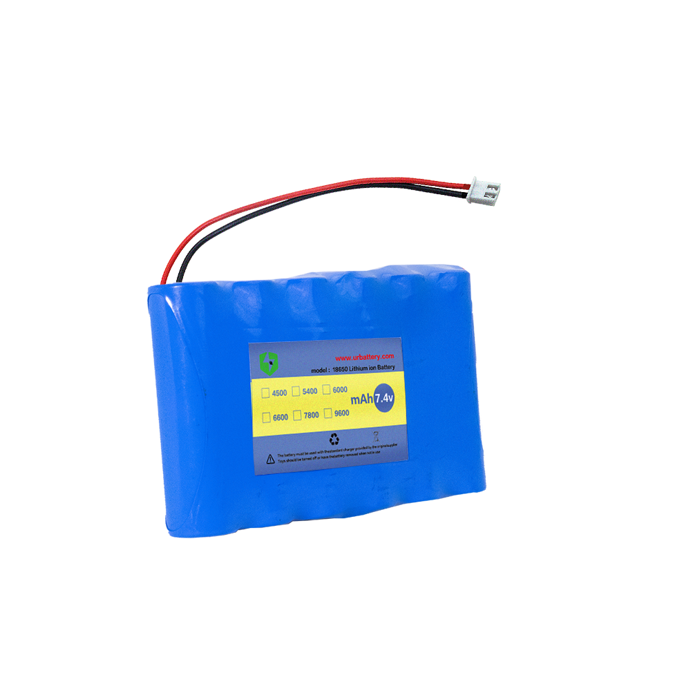 2S3P 7.4V 9600mAh 18650 Lithium ion Rechargeable Battery