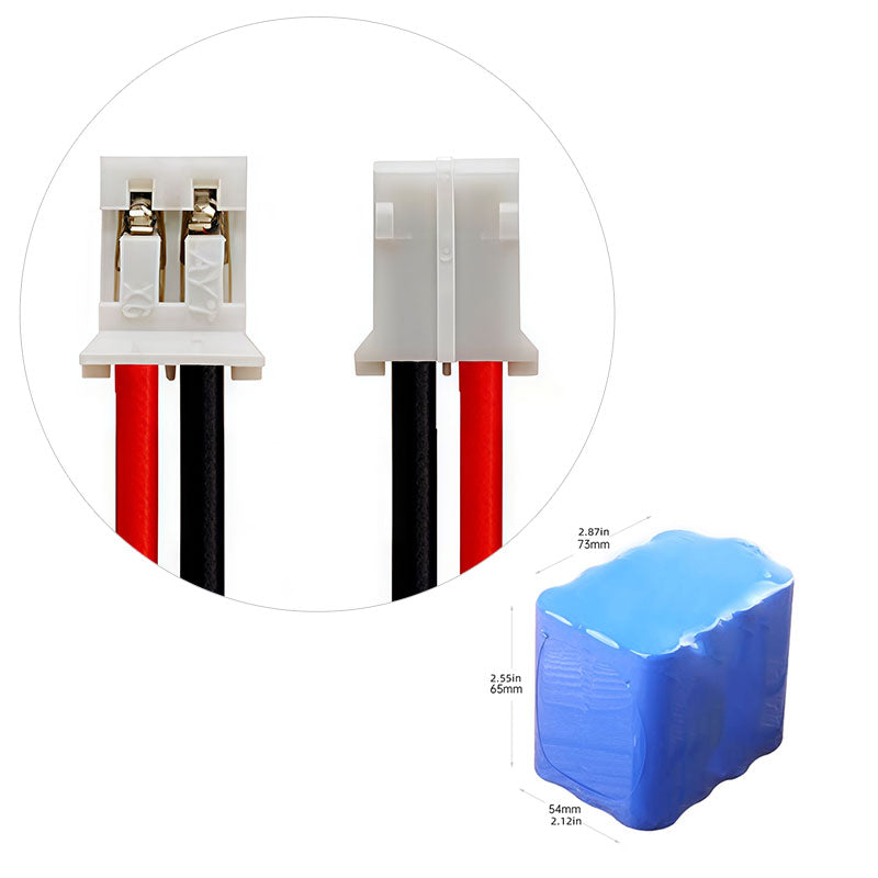 High-Capacity 14.8V 18650 Pack (4S3P), 4.5–9Ah Rechargeable Battery
