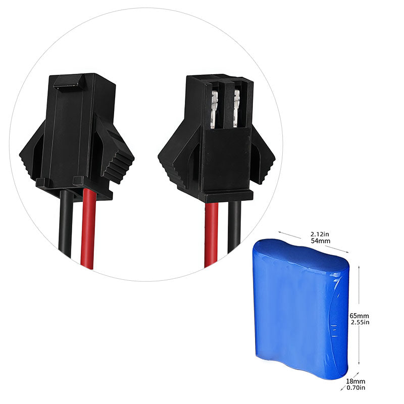 12V Li-ion 18650 Lithium ion Rechargeable Battery Pack 3S1P 11.1V 12.6V Battery Pack