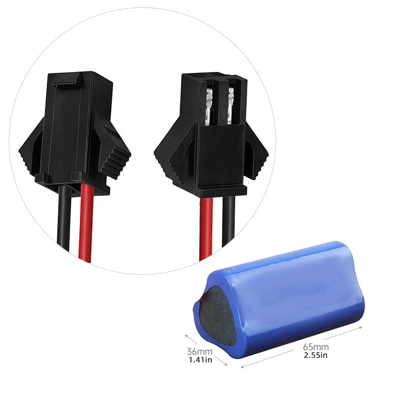 12V Li-ion 18650 Lithium ion Rechargeable Battery Pack 3S1P 11.1V 12.6V Battery Pack