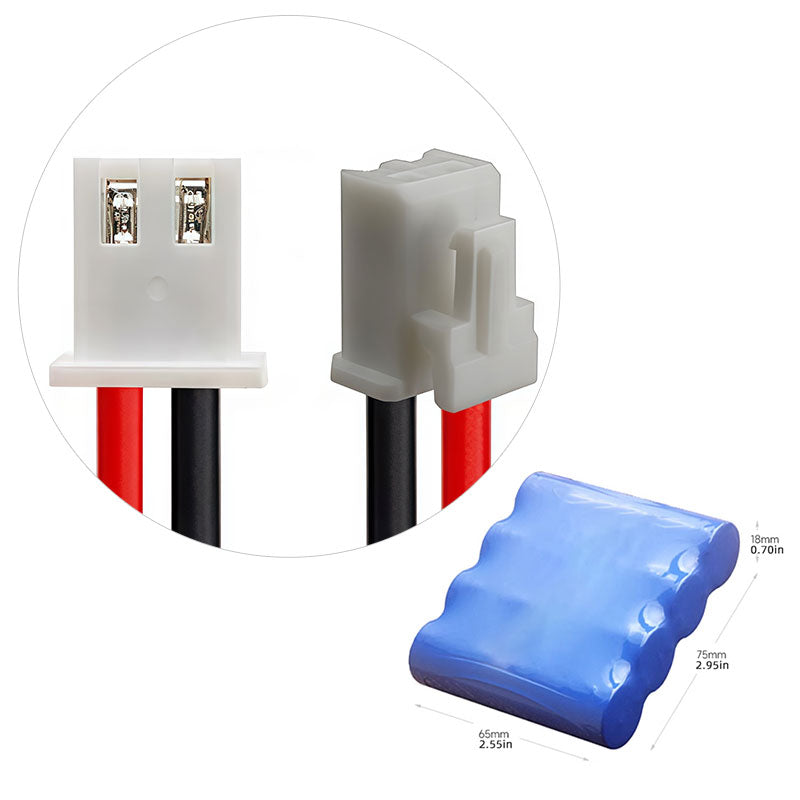 Rechargeable 14.8V 18650 Li-ion Battery Pack (4S1P, 2600–3200mAh) with Built-in PCM Protection, Multiple Connector Options