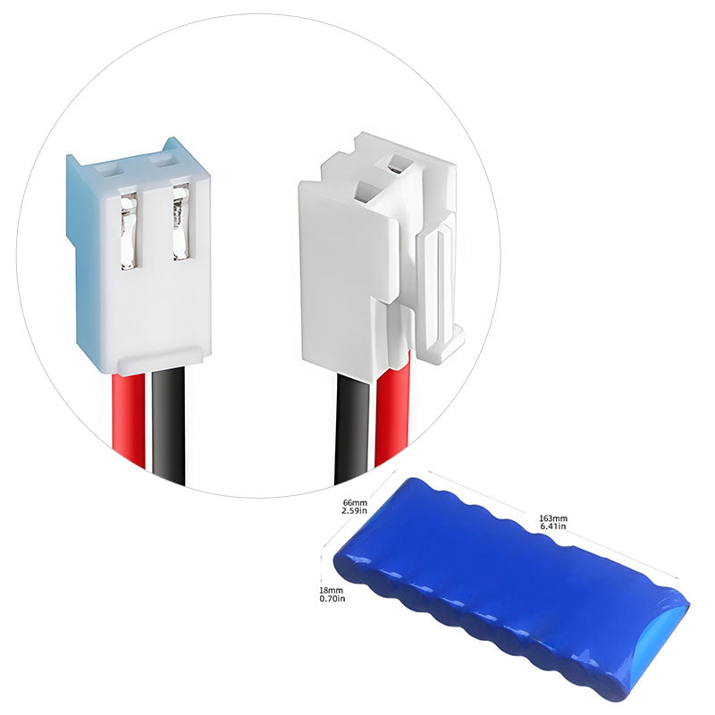 11.1V 7.8Ah Li-ion Battery Pack (3S3P 18650) for LED Lights/Router/DIY