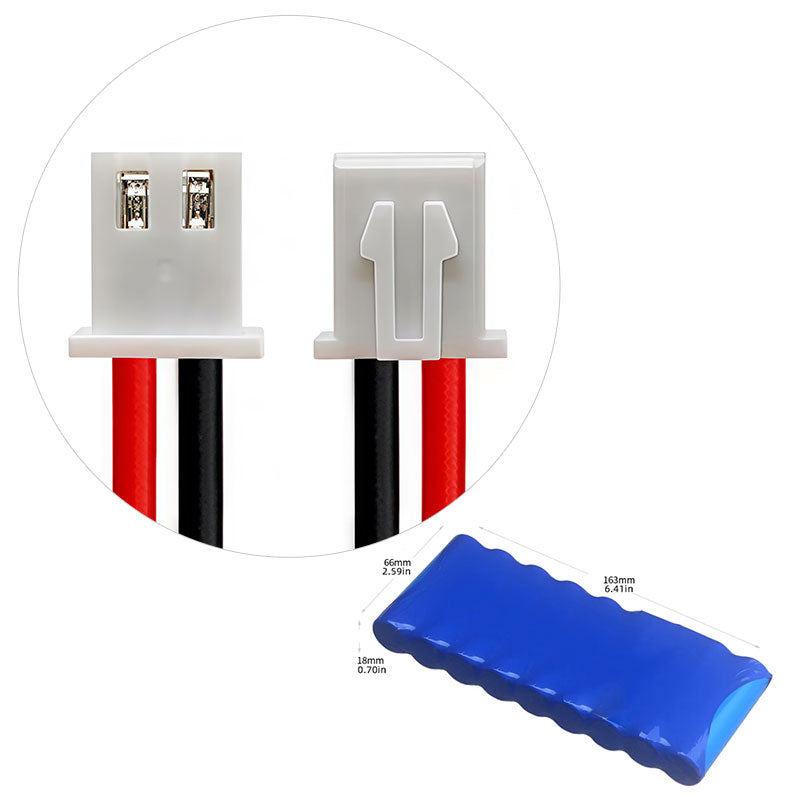 11.1V 7.8Ah Li-ion Battery Pack (3S3P 18650) for LED Lights/Router/DIY