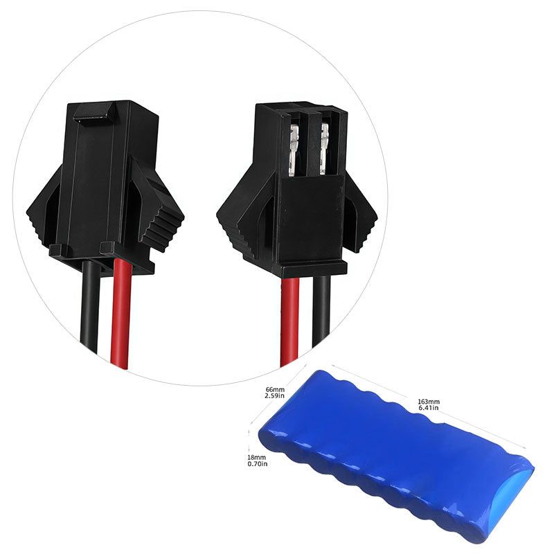 11.1V 7.8Ah Li-ion Battery Pack (3S3P 18650) for LED Lights/Router/DIY