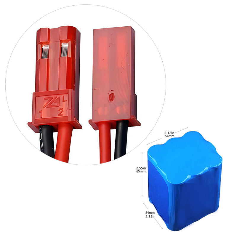 11.1V 7.8Ah Li-ion Battery Pack (3S3P 18650) for LED Lights/Router/DIY