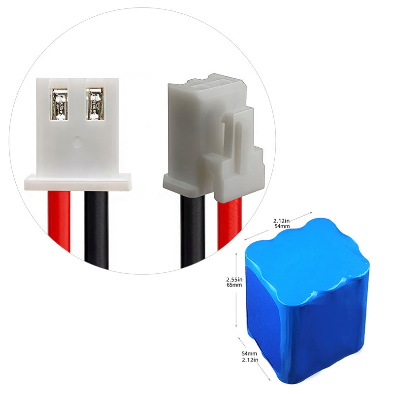 11.1V 7.8Ah Li-ion Battery Pack (3S3P 18650) for LED Lights/Router/DIY