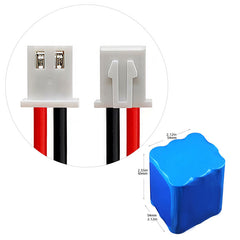 11.1V 7.8Ah Li-ion Battery Pack (3S3P 18650) for LED Lights/Router/DIY