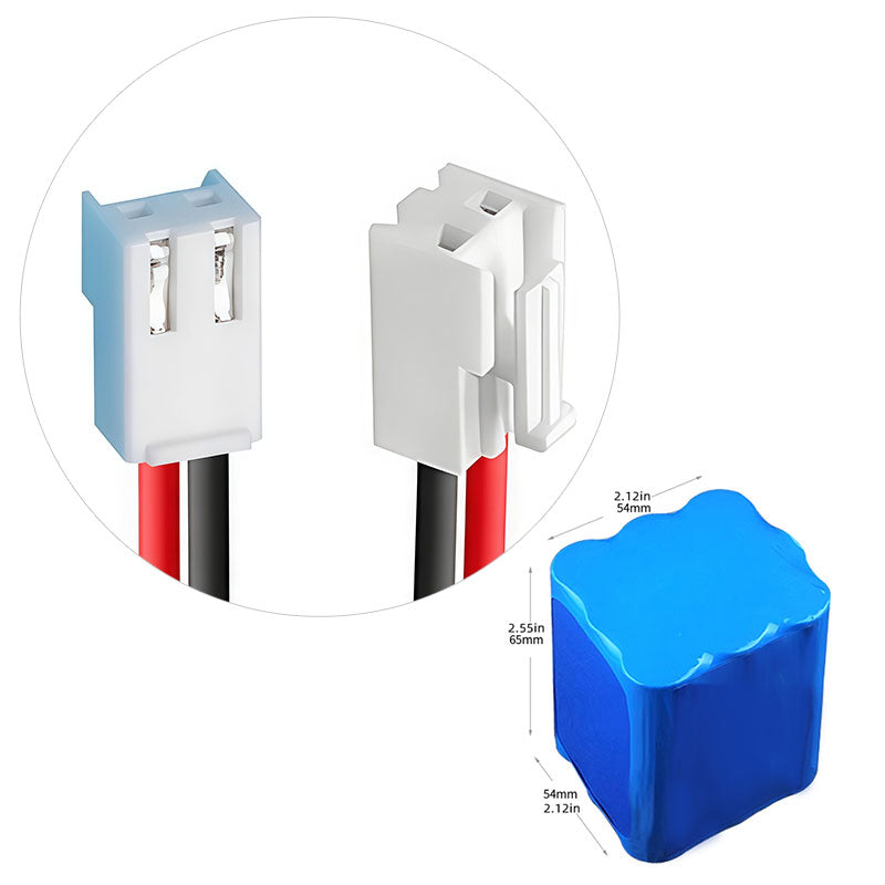 11.1V 7.8Ah Li-ion Battery Pack (3S3P 18650) for LED Lights/Router/DIY