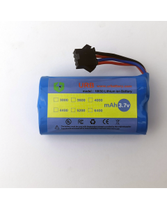 3.7V 3000 ~ 6400MAH 2P 18650 Lithium Battery Pack For flashlight,electronic cigarette,etc